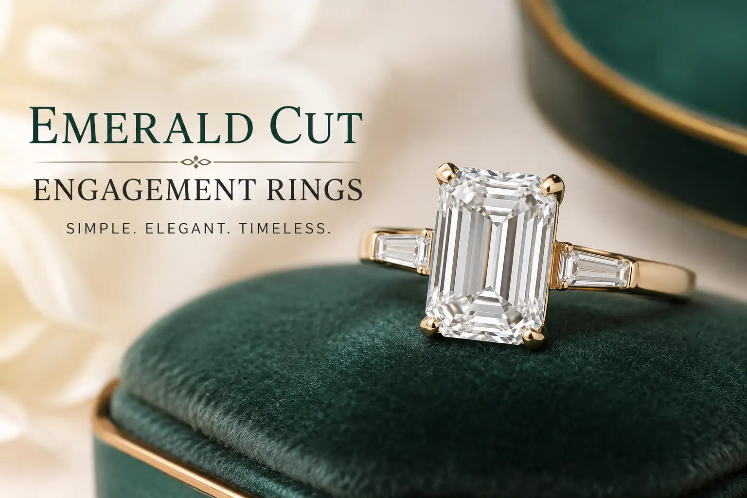 Emerald Cut Engagement Rings