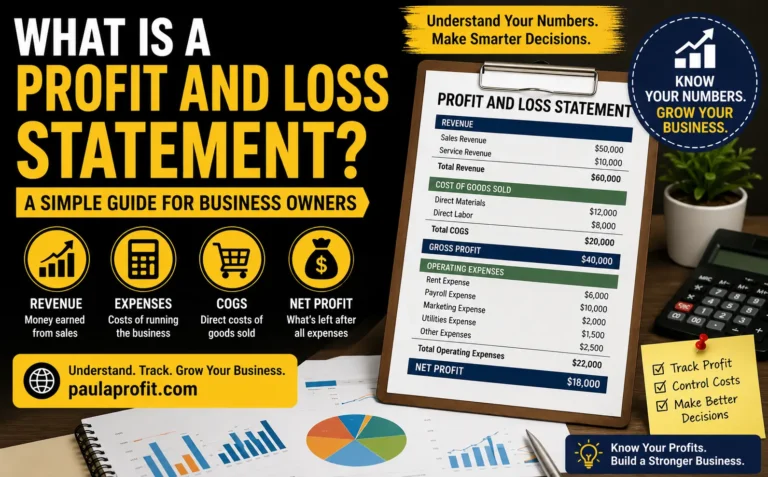 What Is a Profit and Loss Statement for Business
