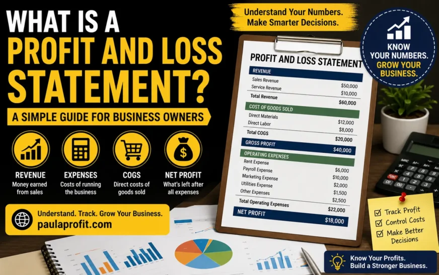 What Is a Profit and Loss Statement for Business?