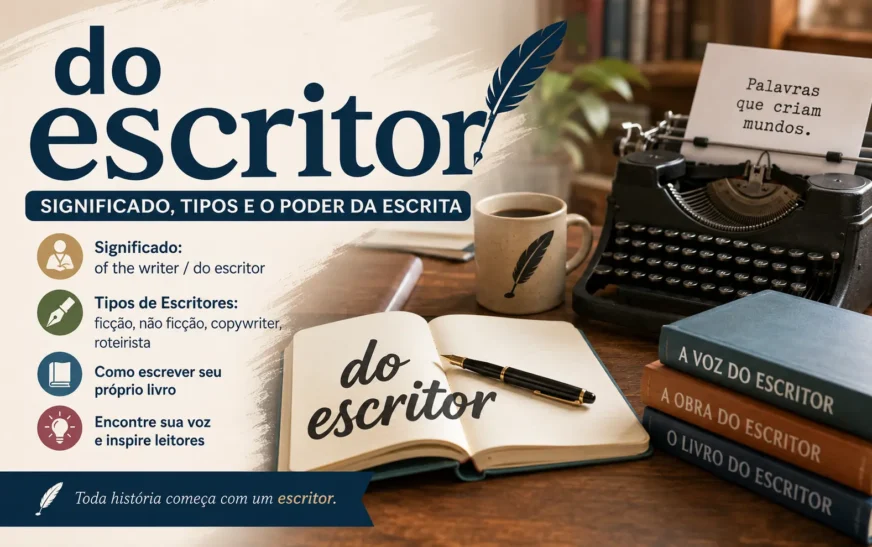 Do Escritor Meaning and Writer Skills Explained