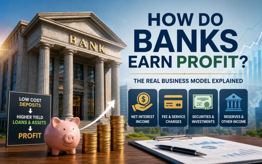 how do banks earn profit