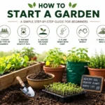 how to start a garden