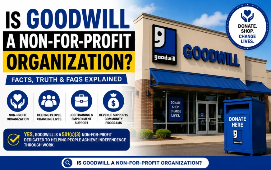 is goodwill a non-for-profit organization​
