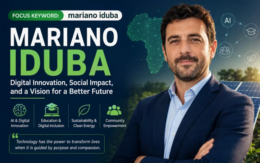 Mariano Iduba: AI, Innovation & Social Impact Guide