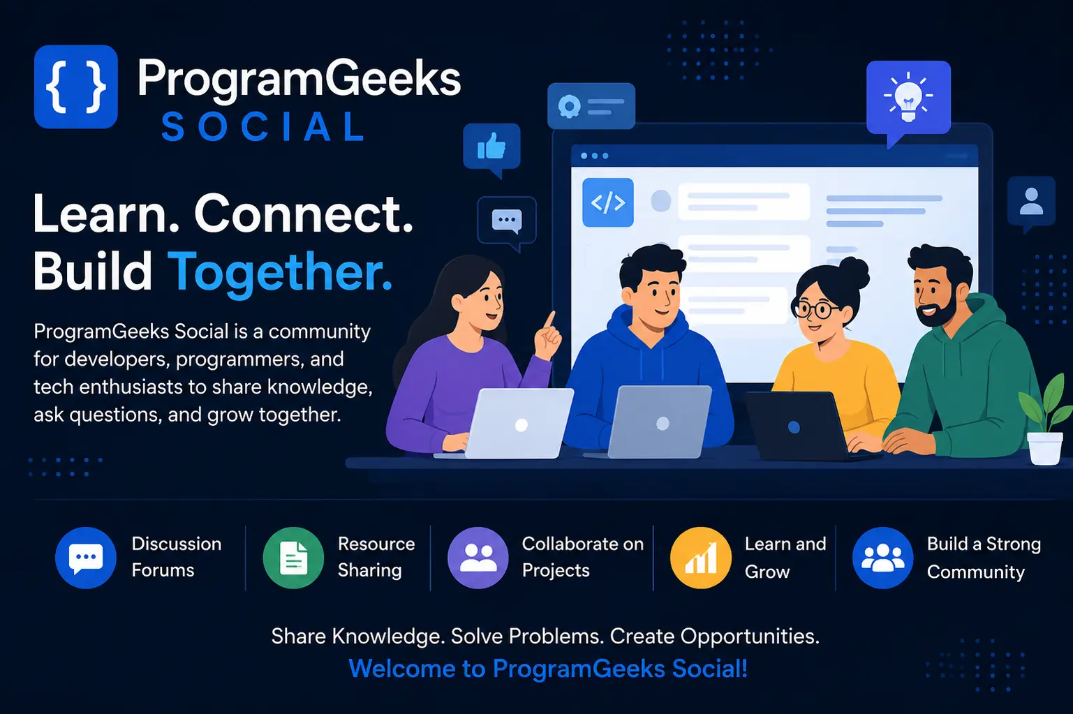 programgeeks social