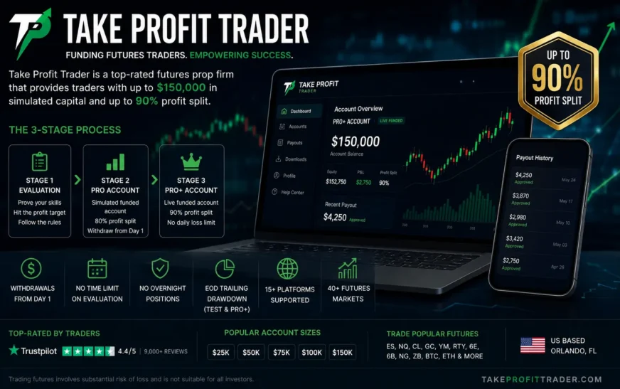 take profit trader