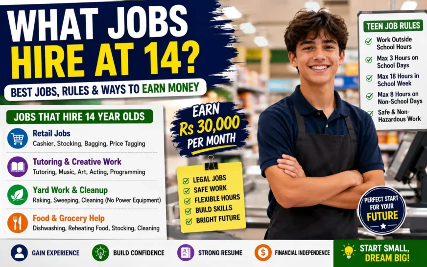 What Jobs Hire at 14? Best Teen Jobs in the U.S.
