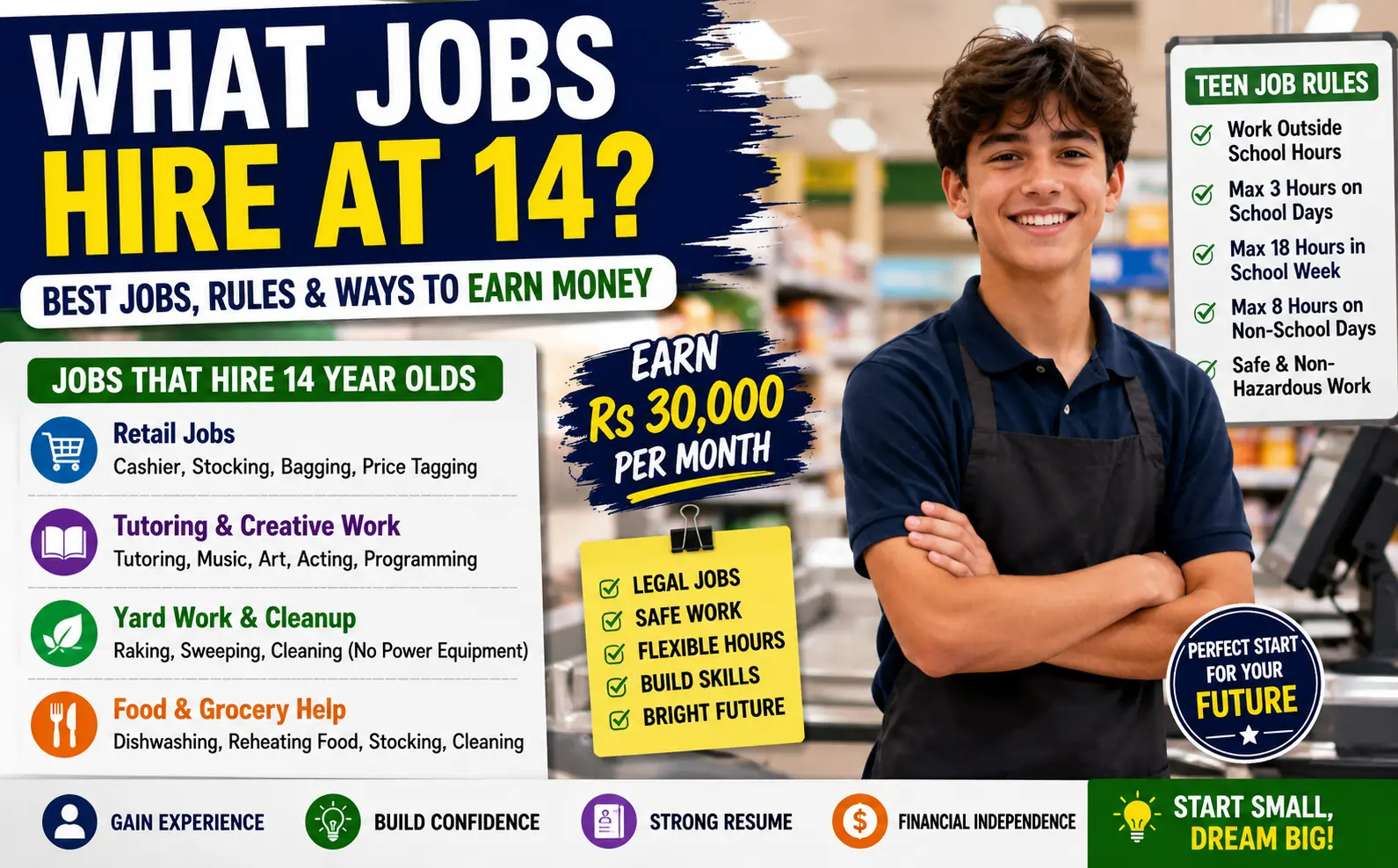 What Jobs Hire at 14? Best Teen Jobs in the U.S.