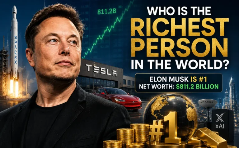 Who Is the Richest Person in the World? Elon Musk Holds the Top Spot Right Now